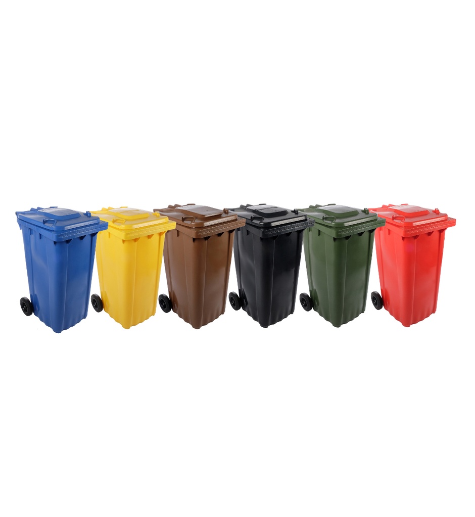 Gran contenedor de basuras de 240 litros