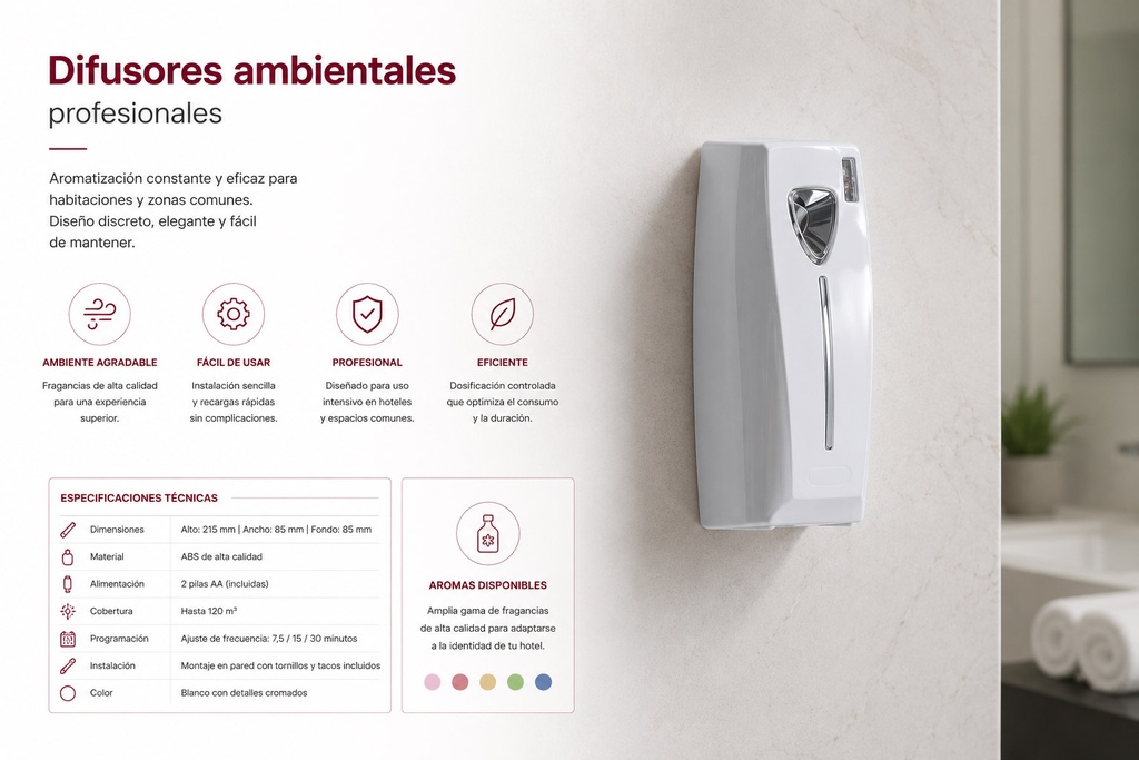Difusores Ambientales Difusor Amarillys