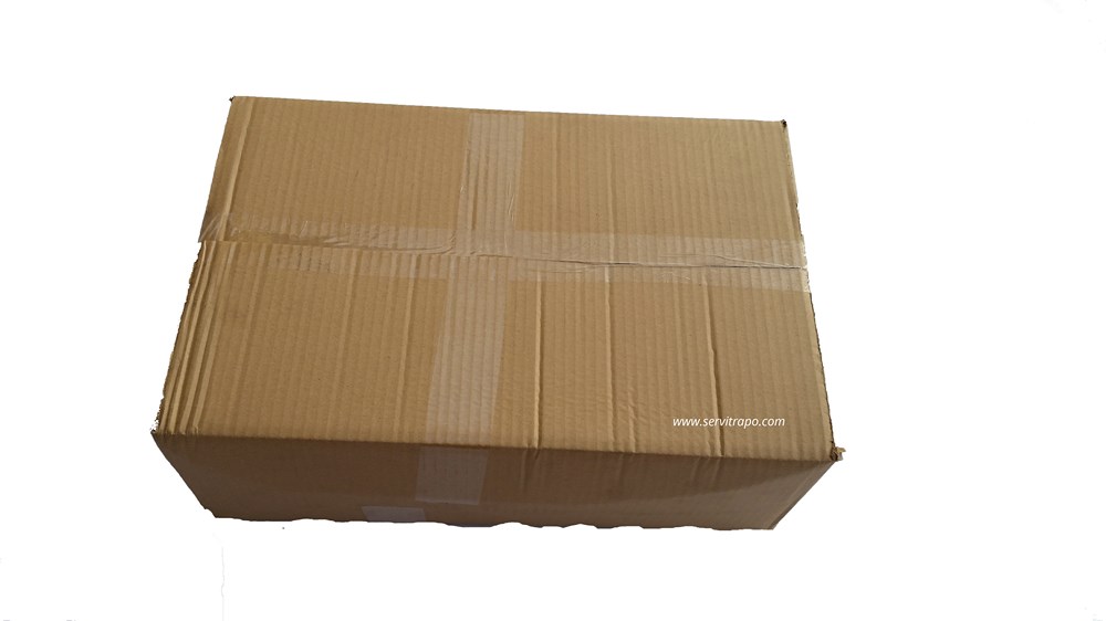 Bobina Blanca de algodón cortada caja 5 kg