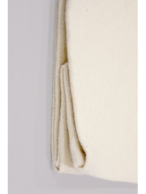 Bolsas de algodón superior, horizontal con asas largas y fuelle de 10 cm de 220 gr