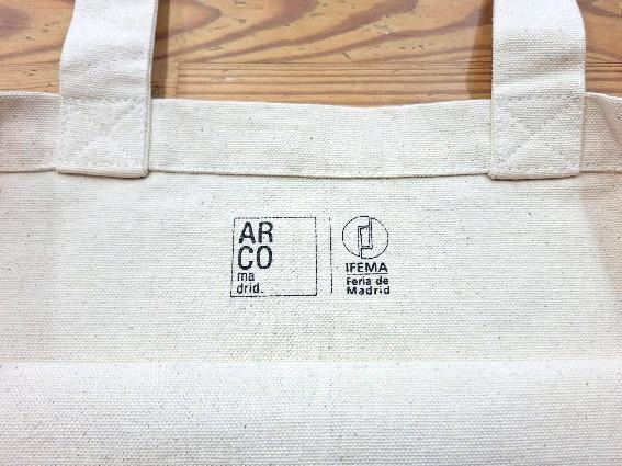 Bolsa premium de loneta natural 340 g personalizada a 5 tintas + base