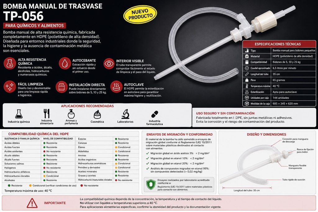 Bomba manual TP-056