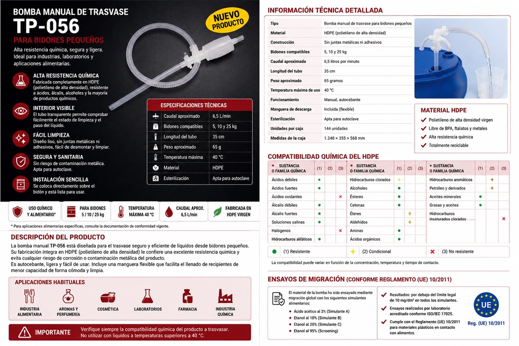 Bomba manual TP-056