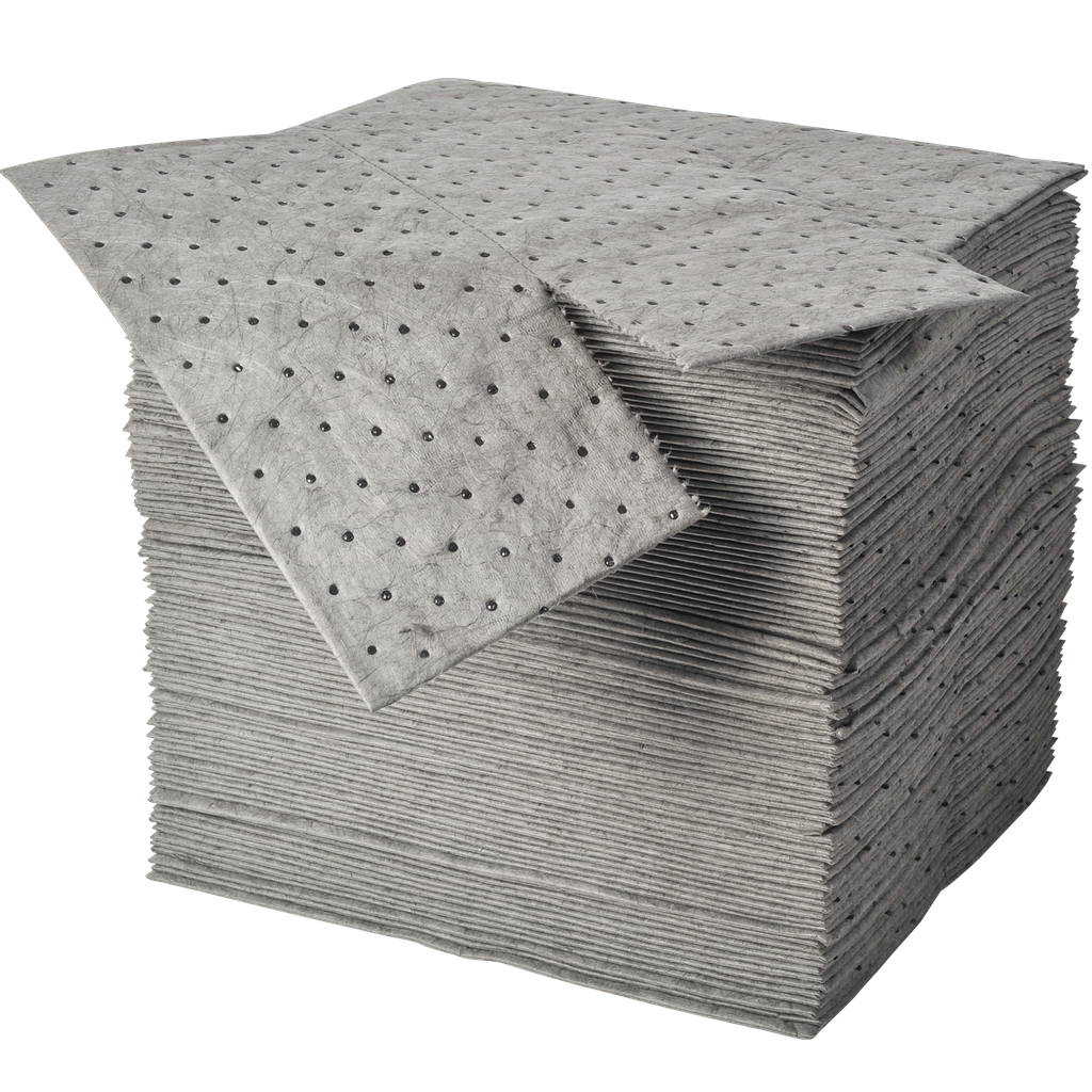 100 HOJAS ABSORBENTES UNIVERSALES DE DOBLE ESPESOR CON 2 CAPAS DE REFUERZO