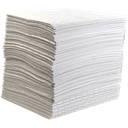 100 HOJAS ABSORBENTES DE DOBLE ESPESOR PARA HIDROCARBUROS SIN CAPAS DE REFUERZO.