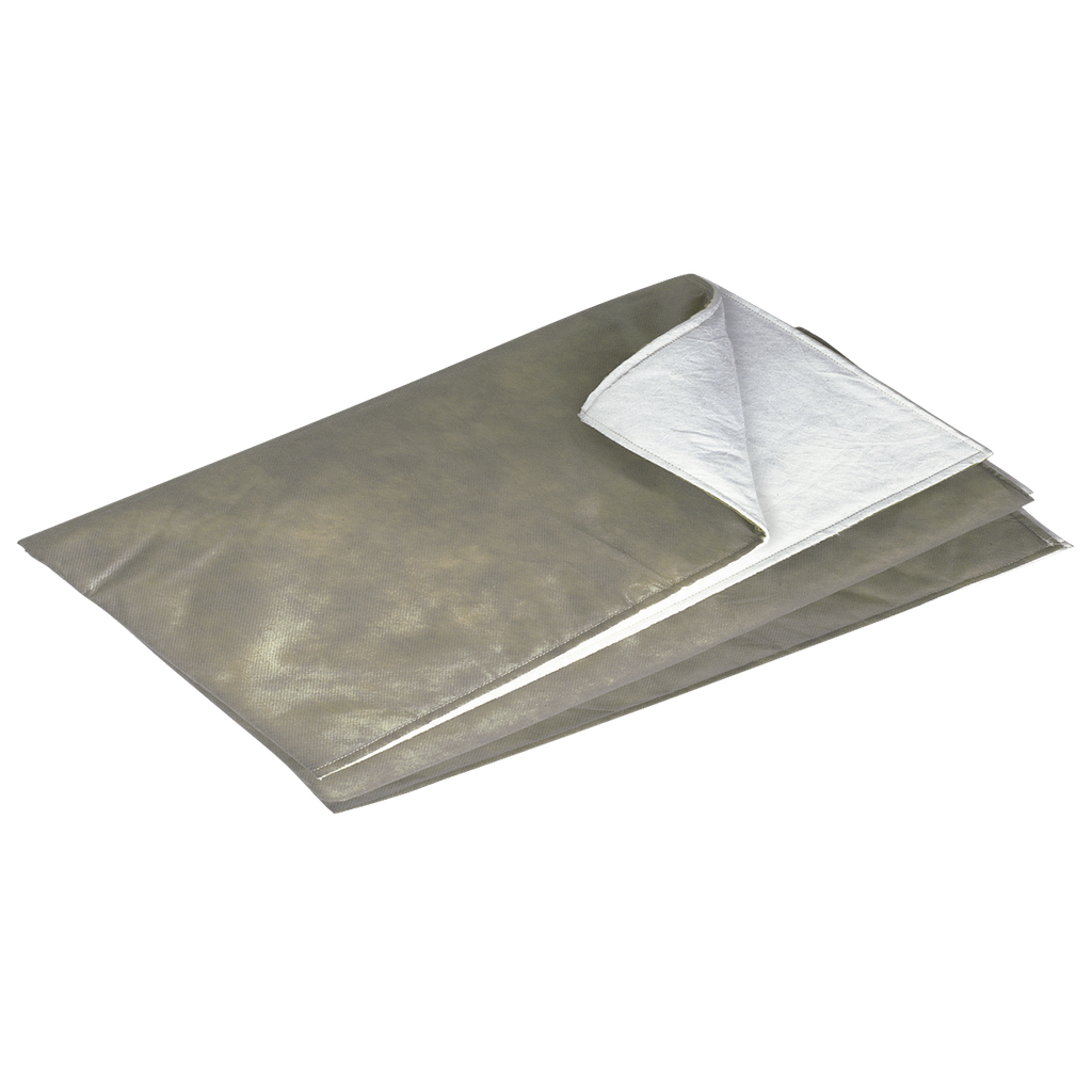 [HCV3361H] 4 Cubiertas Absorbentes De Hidrocarburos Con Reverso Impermeable De 150 X 100 Cm.