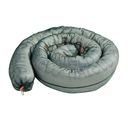 2 BARRERAS ABSORBENTES DE HIDROCARBUROS Ø20 X 500 CM DE FIBRA PURA DE PP.