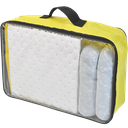Kit Absorbente De Hidrocarburos De 10 Litros En Bolsa Amarilla.