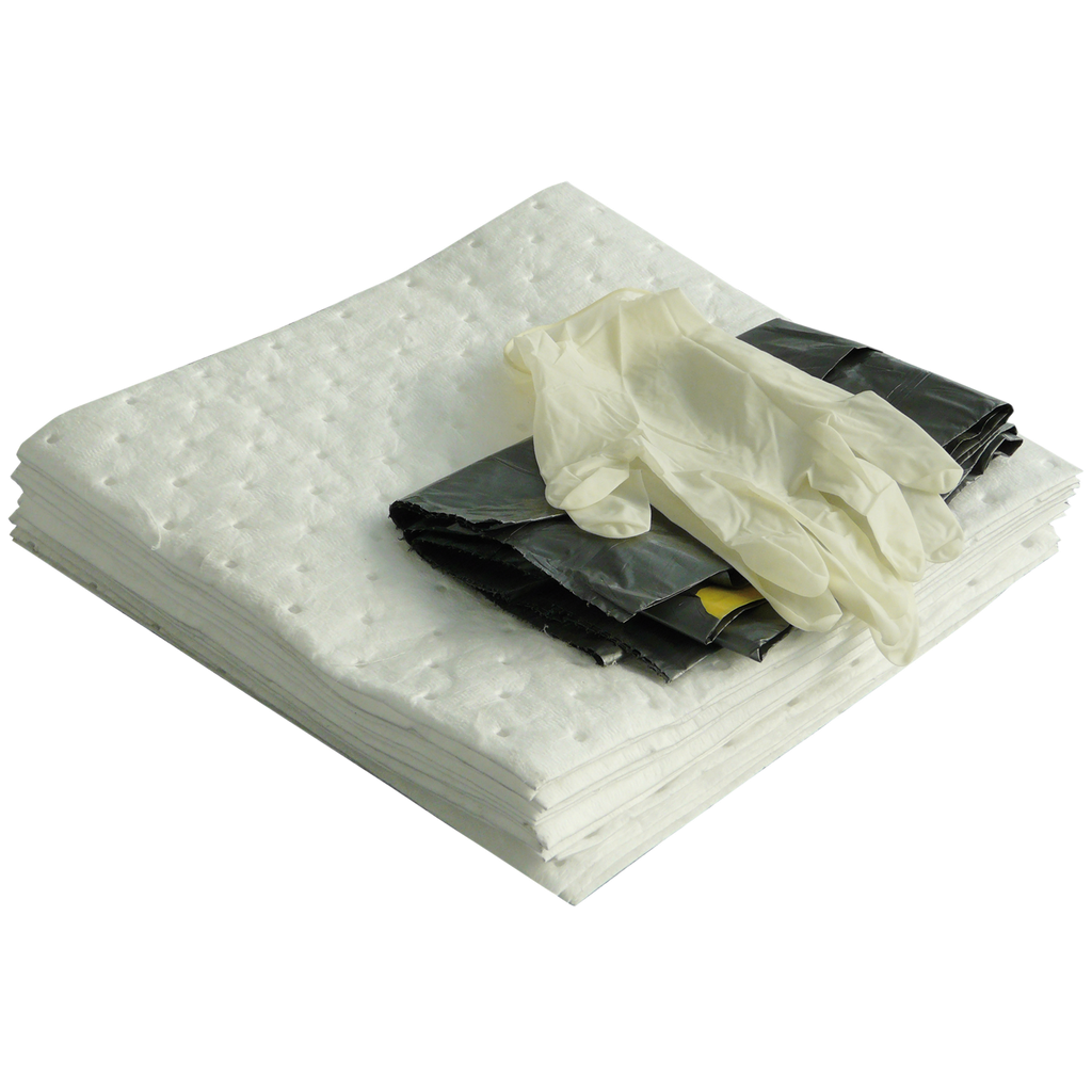[HKT0005ST] Kit Absorbente De Hidrocarburos De 5 Litros En Bolsa Transparente.