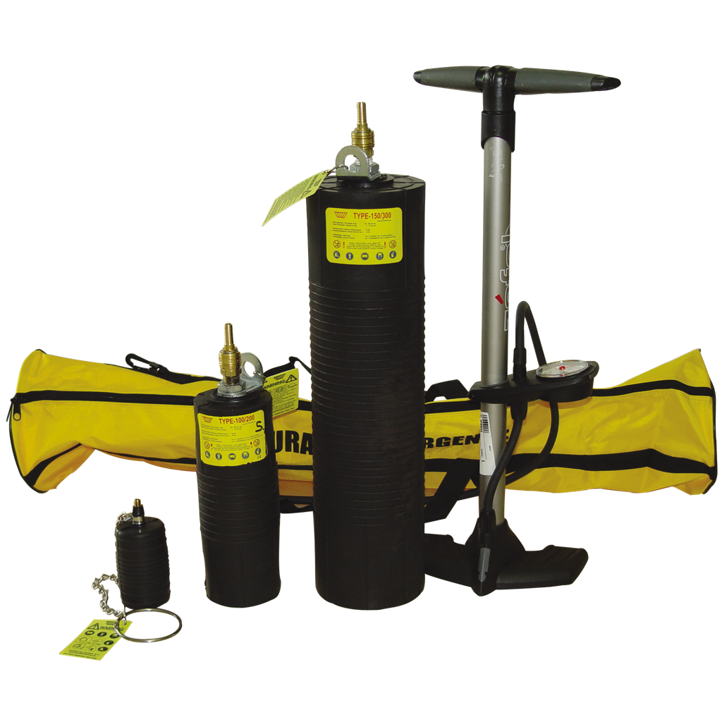 [033.036.56] Kit 3 Obturadores Neopreno Para Tuberías