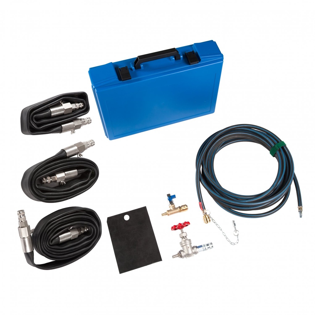 [885.437.09] KIT COMPLETO DE 3 MANGUERAS DE COLMATADO DE FUGAS DE 2,5 METROS.
