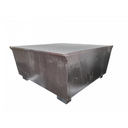CUBETO DE RETENCIÓN DE ACERO GALVANIZADO DE 1000L PARA 1 IBC, REJILLA GALVANIZADA.