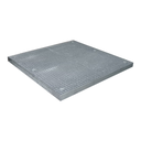 PLATAFORMA DE RETENCIÓN DE ACERO GALVANIZADO DE 82L PARA 4 BIDONES.