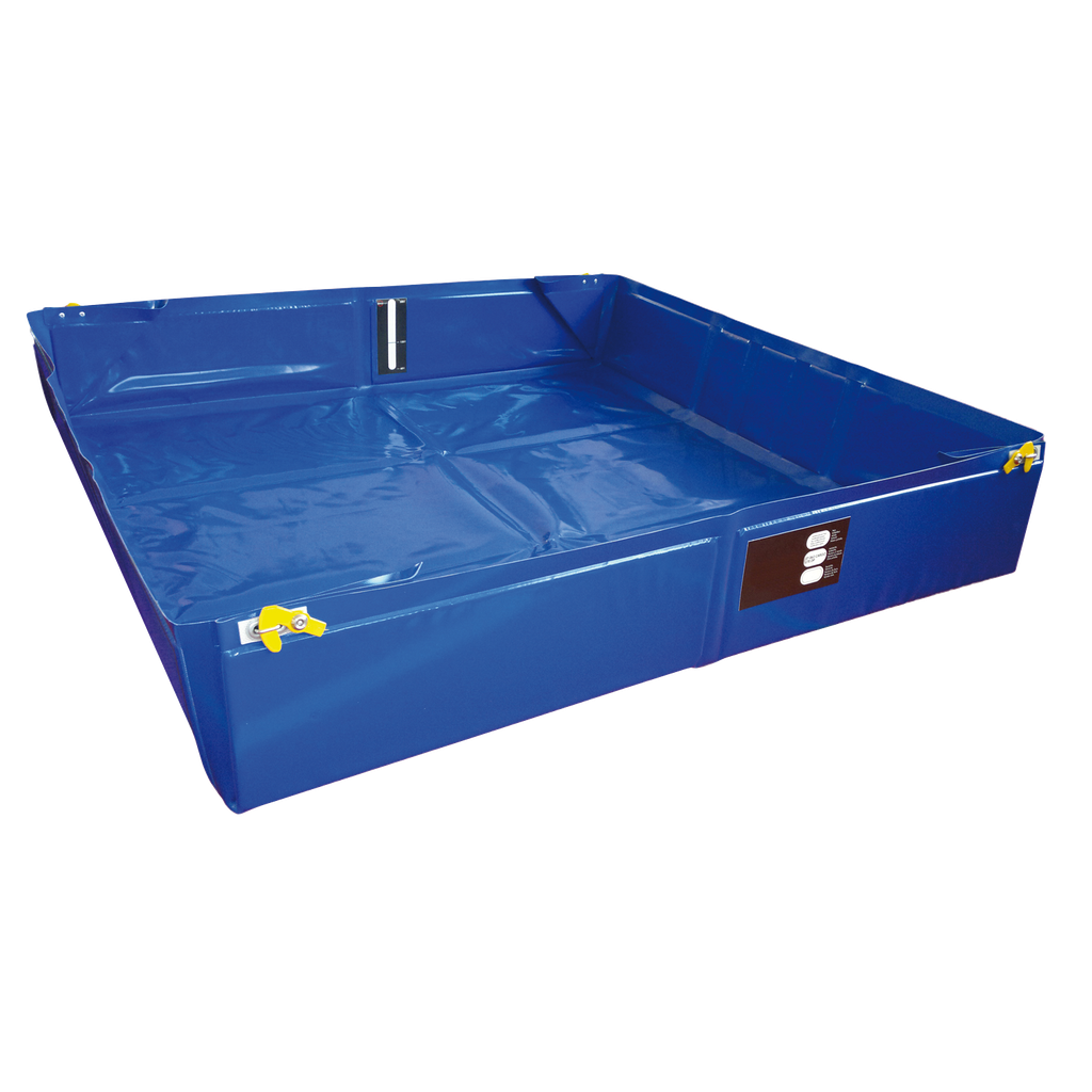 [118.438.47] Cubeto Flexible De 500L Con Soportes Plegables.