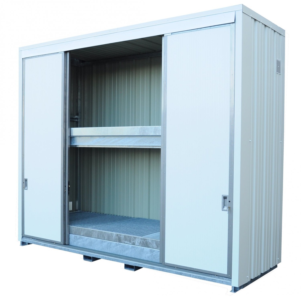 [CCU6N2F-PE] CONTENEDOR SEGURIDAD CERRADO CON 4 PUERTAS CORREDERAS 4160 x 1497 x 3460