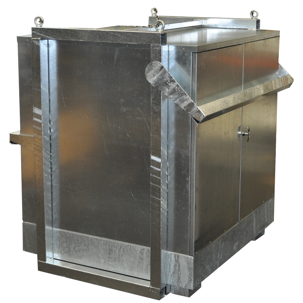 [042.918.29] Caja 1 Ibc Galvanizada Con Eslinga.