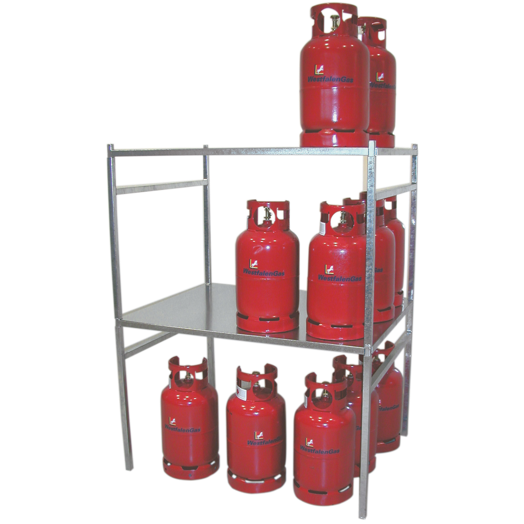 [031.590.17] Estantería Apilable Para Botellas De Gas.