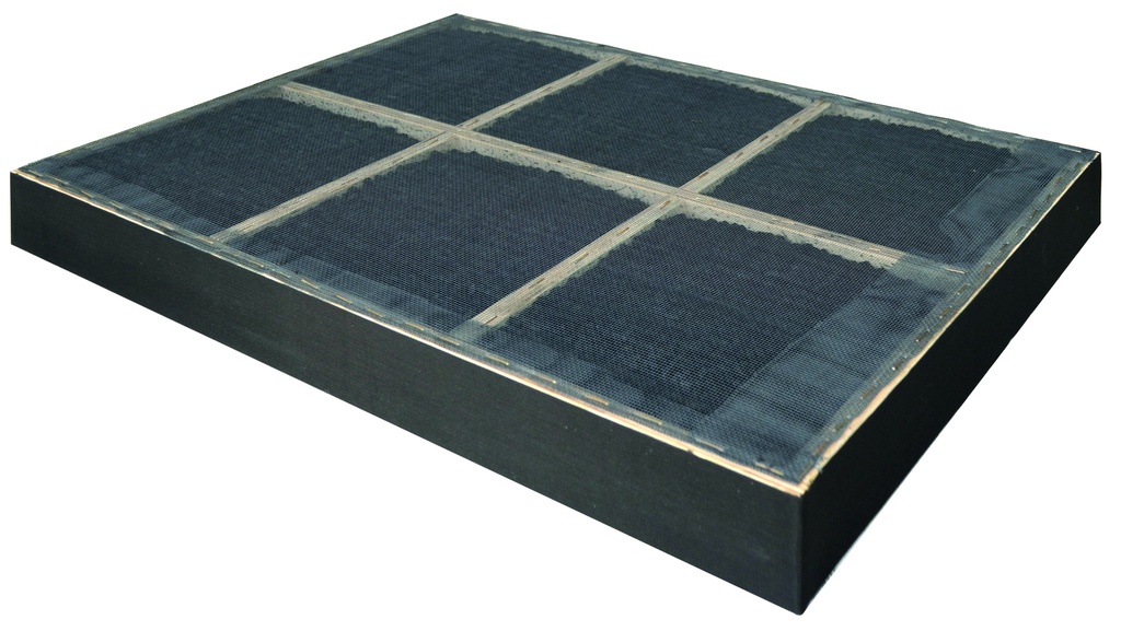 FILTRO DE CARBÓN ACTIVO PARA DISOLVENTES Y ÁCIDOS.