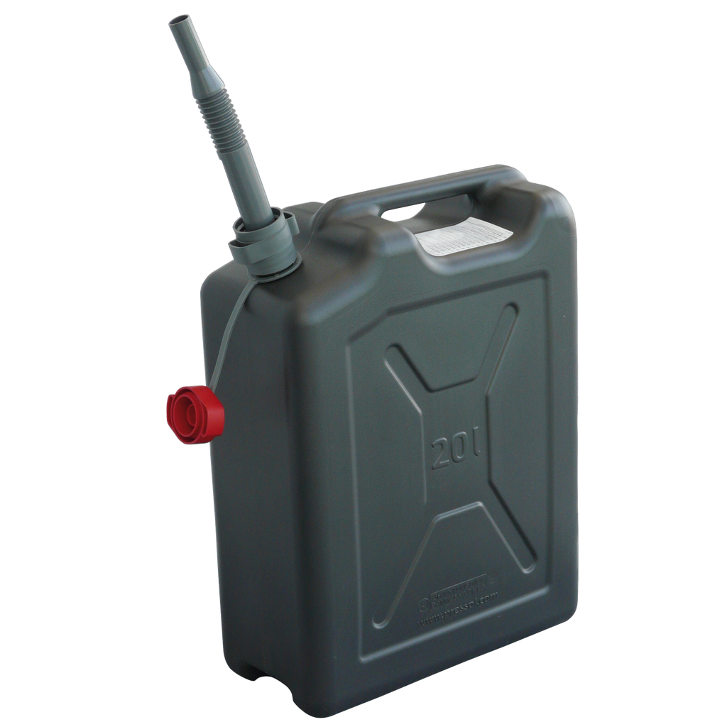 [038.689.30] BIDÓN DE TRANSPORTE DE POLIETILENO DE 20 L PARA COMBUSTIBLE.