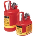 BIDÓN DE SEGURIDAD PARA LÍQUIDOS INFLAMABLES CORROSIVOS.