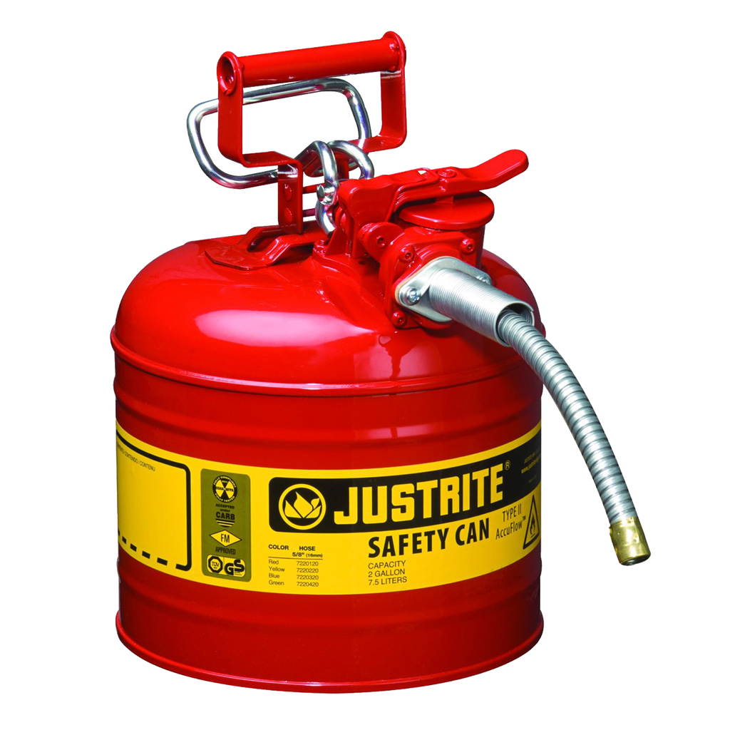 [036.523.11] Bidón De Seguridad Uno Con Cubeto Flexible Para Líquidos Inflamables.