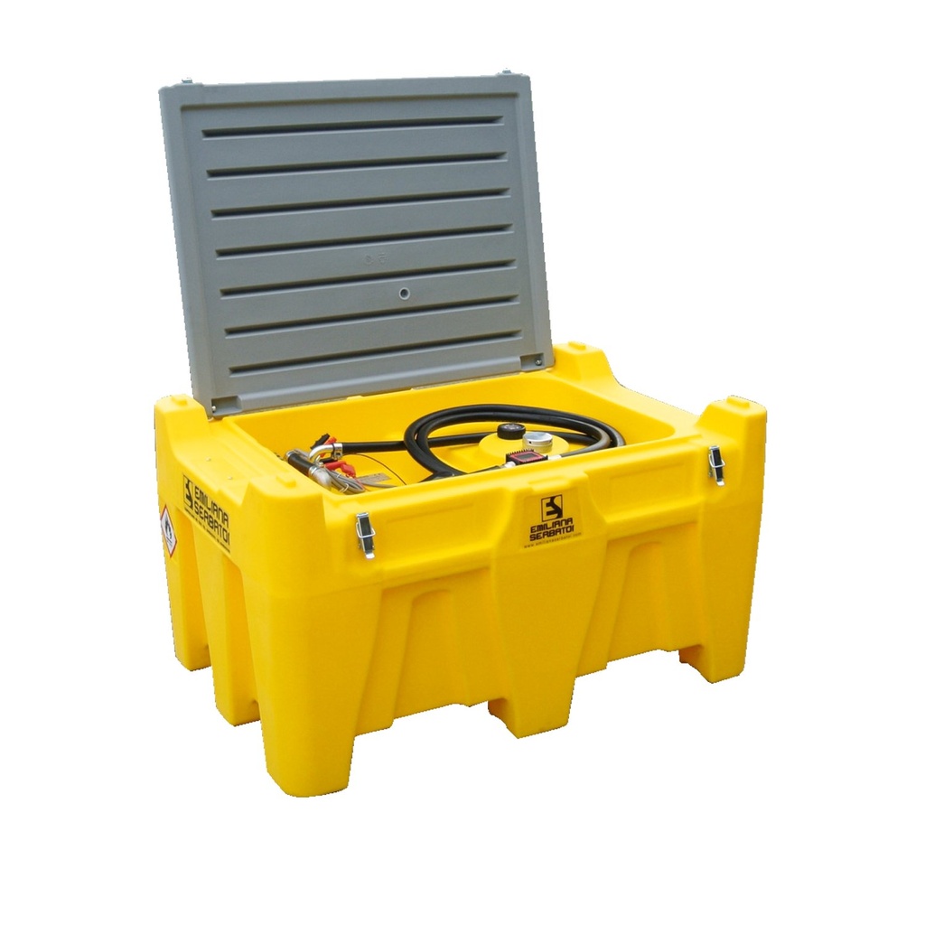 [160.897.34] Depósito Carrytank® De Transporte De Gasóleo De 330L En Polietileno Equipado Con 12V, 45 L/Min.