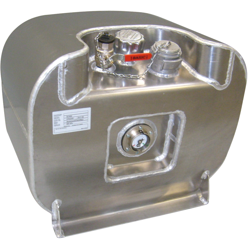 [036.860.44] DEPÓSITO DE TRANSPORTE DE GASÓLEO DE ALUMINIO DE 150 L.