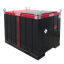 Depósito De Transporte De Gasóleo De Acero De Doble Pared Tankube Equipado Con 960 L, 12/24V, Homologado Adr.