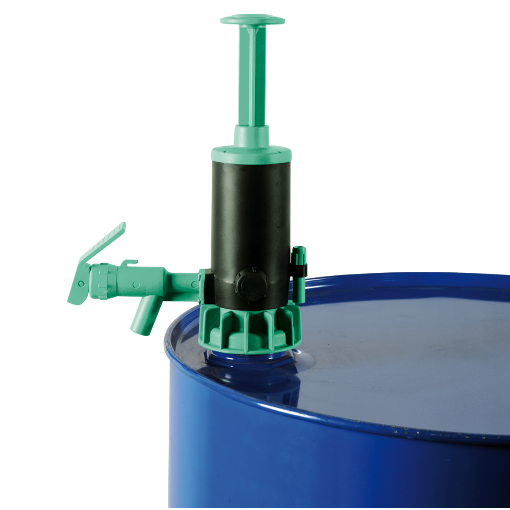 BOMBA MANUAL DE PISTÓN DE POLIPROPILENO 20 L/MIN.