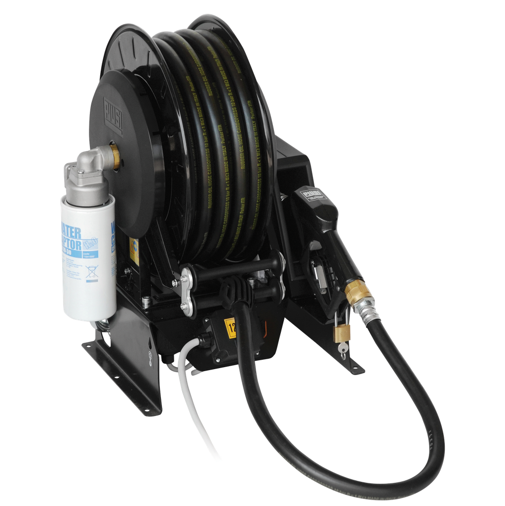 [057.100.95] Grupo De Distribución De Gasóleo Pitstop® 12V, 45 L/Min Con Pistola Automática.