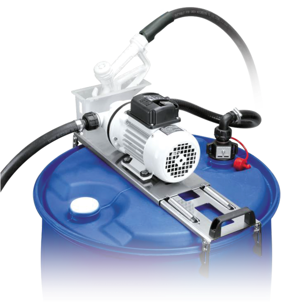 [092.344.87] KIT DE TRANSFERENCIA ADBLUE® SUZZARABLUE DRUM® 230V, 32 L/MIN CON PISTOLA AUTOMÁTICA Y CONTADOR PARA BIDÓN.