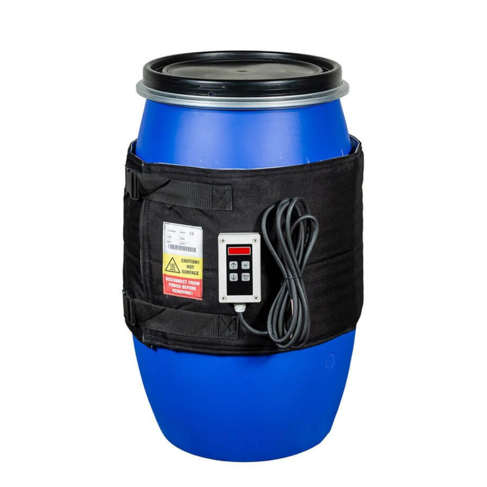 [886.225.89] Manta Negra Calefactora Para Bidones 220L