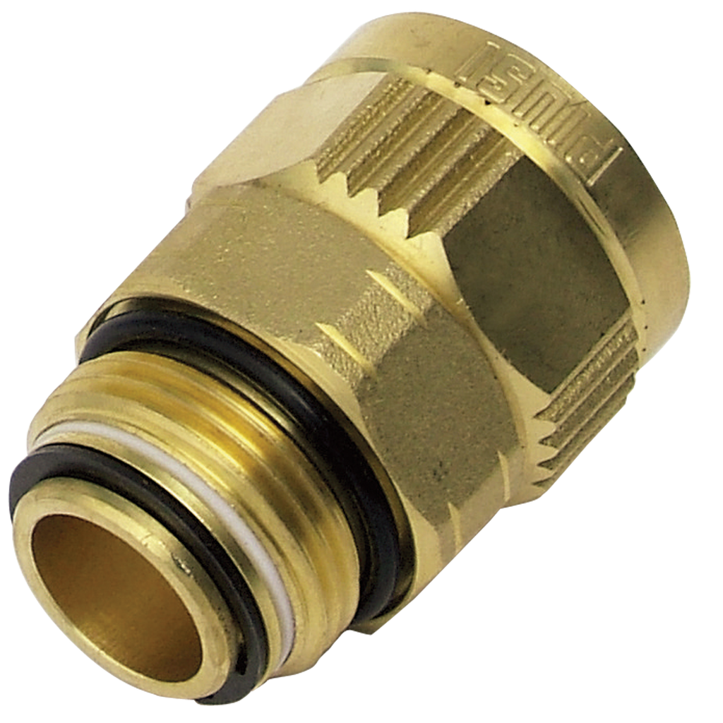 Conector Giratorio 3/4" Macho G X 1" Hembra G.