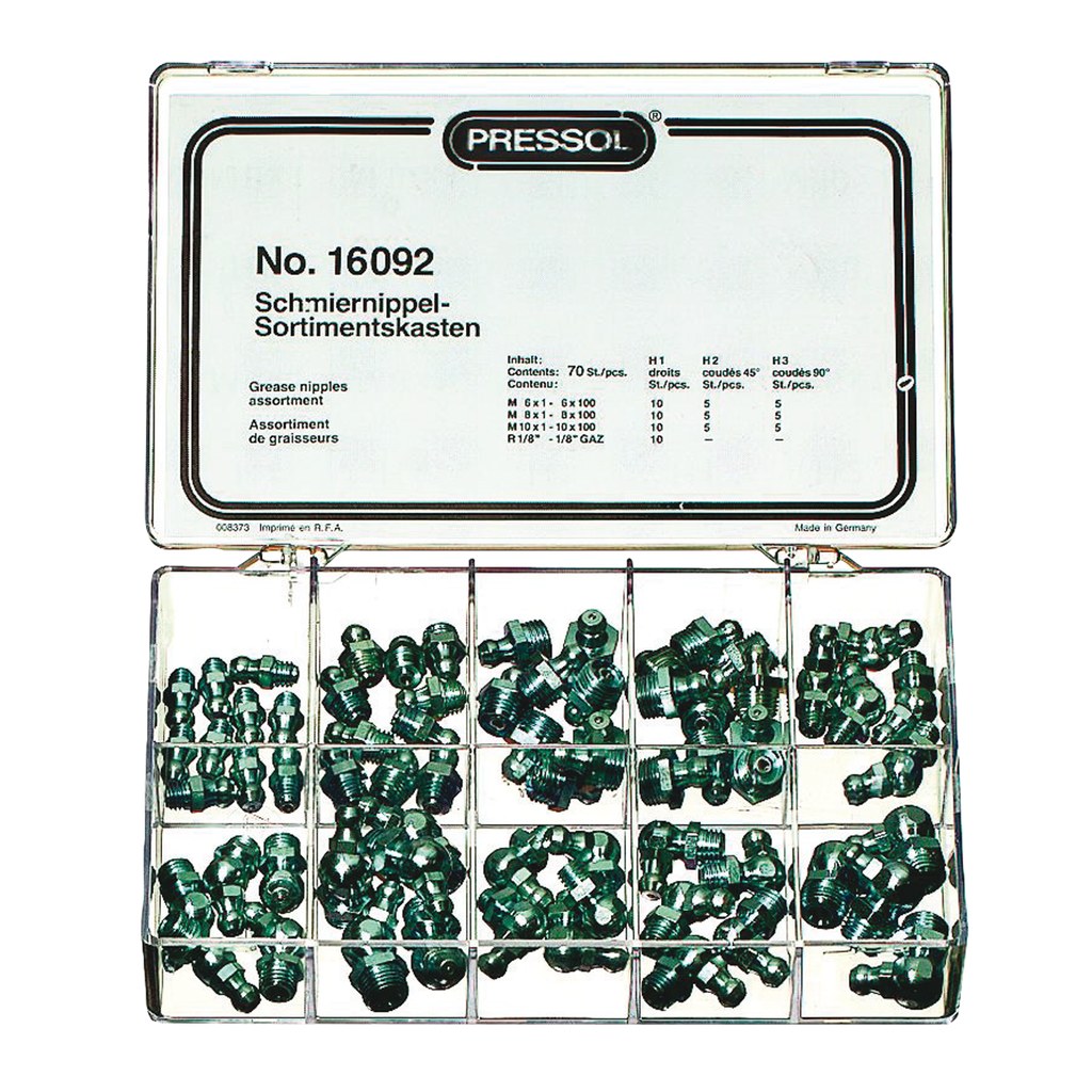[035.028.40] Caja De Engrasadores De 70 Piezas.