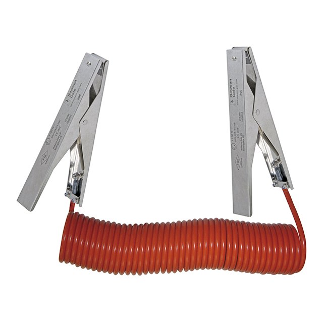 [591.044.97] 2 Pinzas Atex Con Cable Espiral 6M