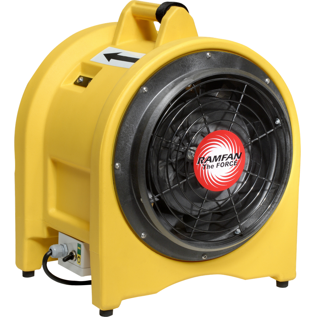 Ventilador Extractor Portátil, Ø 30 Cm.