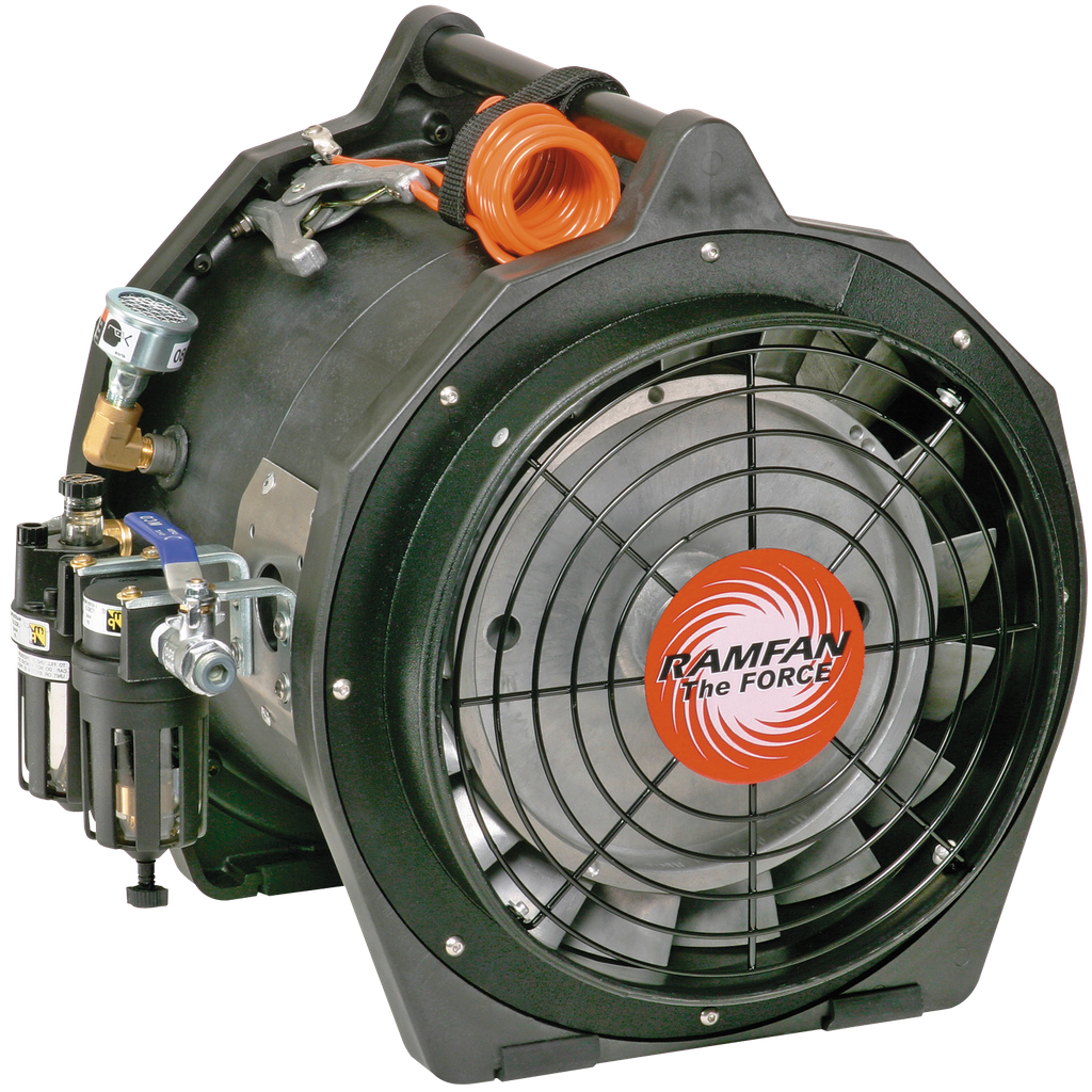 [036.539.98] VENTILADOR EXTRACTOR NEUMÁTICO PORTÁTIL ANTIESTÁTICO, Ø 30 CM.