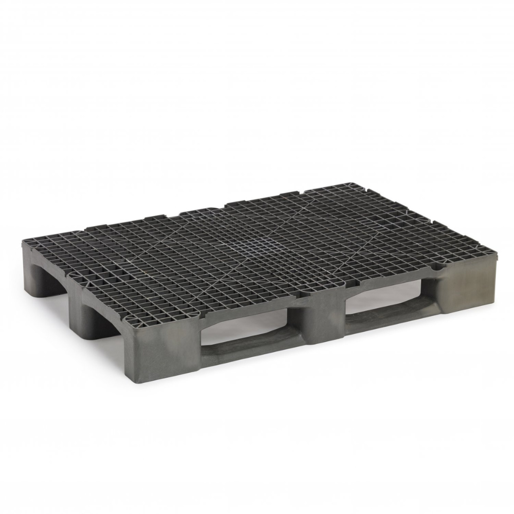 [886.797.46] Lote De 10 Palets Pe 1200 X 800Mm Cargas Pesadas 3 Patines