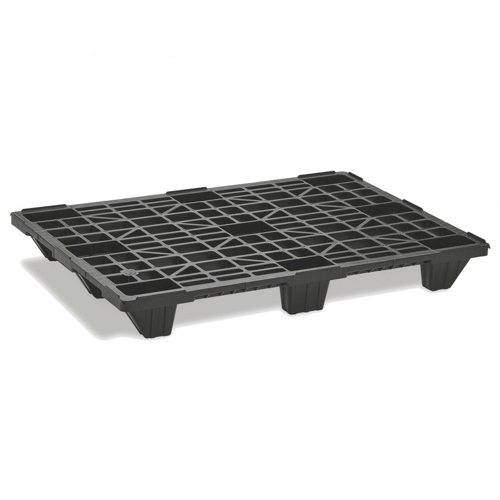 [886.797.44] LOT DE 10 PALETS PE 1200 X 800MM NIMP15 APILABLES 9 PIES