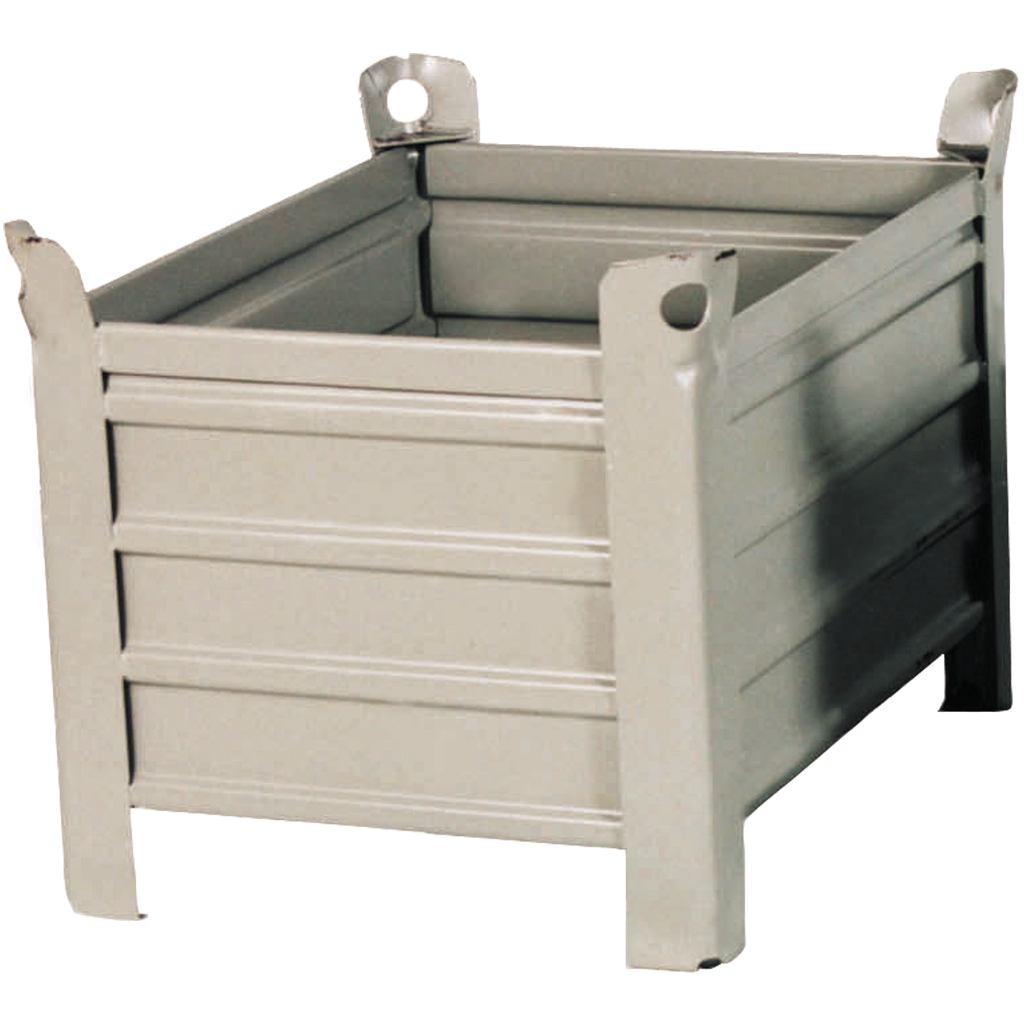 [043.074.56] CAJA-PALET METÁLICA CON PATAS DE 835 X 635 X 600 MM.