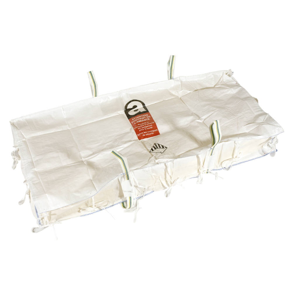 [043.405.80] Big Bag Con Solapa Para Placas De Amianto.