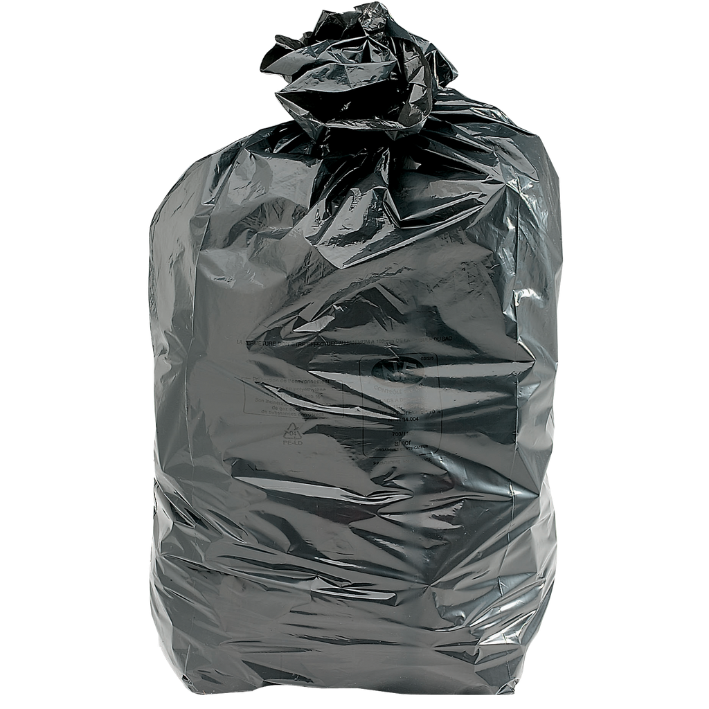 100 BOLSAS DE BASURA MULTIUSOS, 160 L.