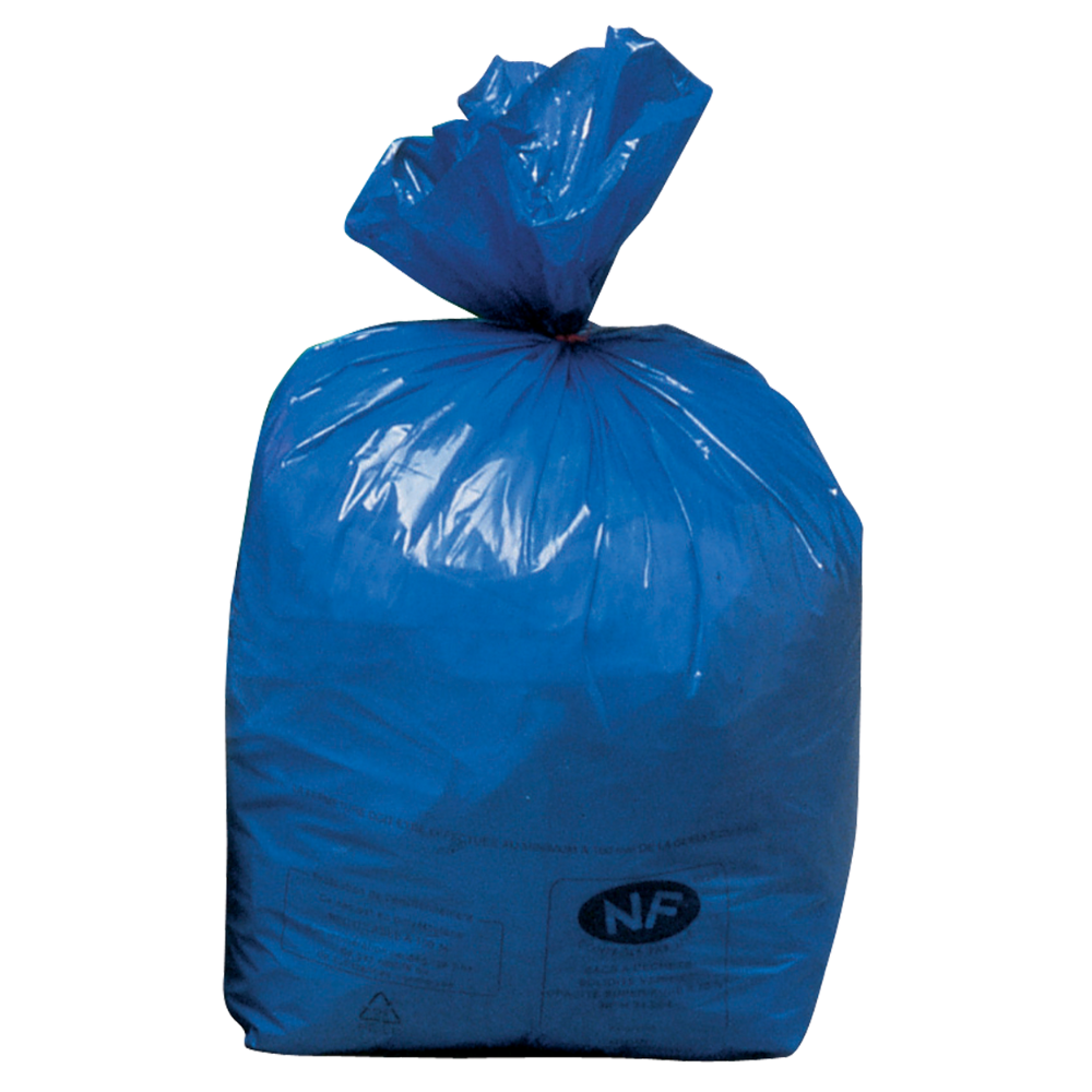 [SACB50NF] 500 Bolsas De Recuperación Nf Azules, 50 L