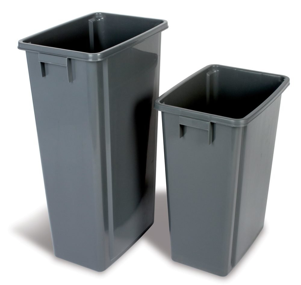 PAPELERA GRIS 60L