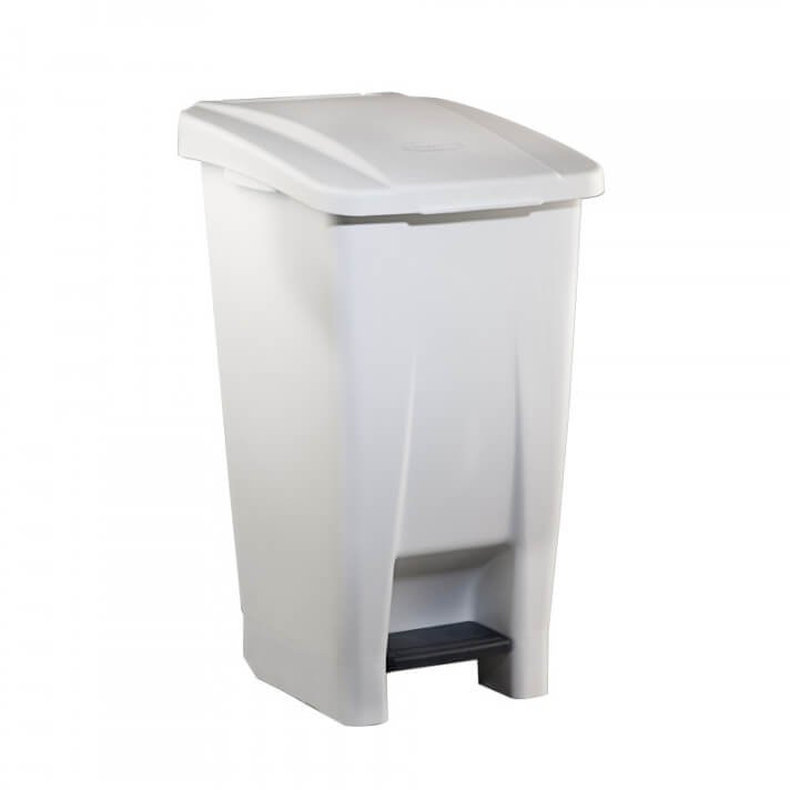 [624.011.00] CONTENEDOR CAPACIDAD 60L CON PEDAL CUERPO Y TAPA BLANCA