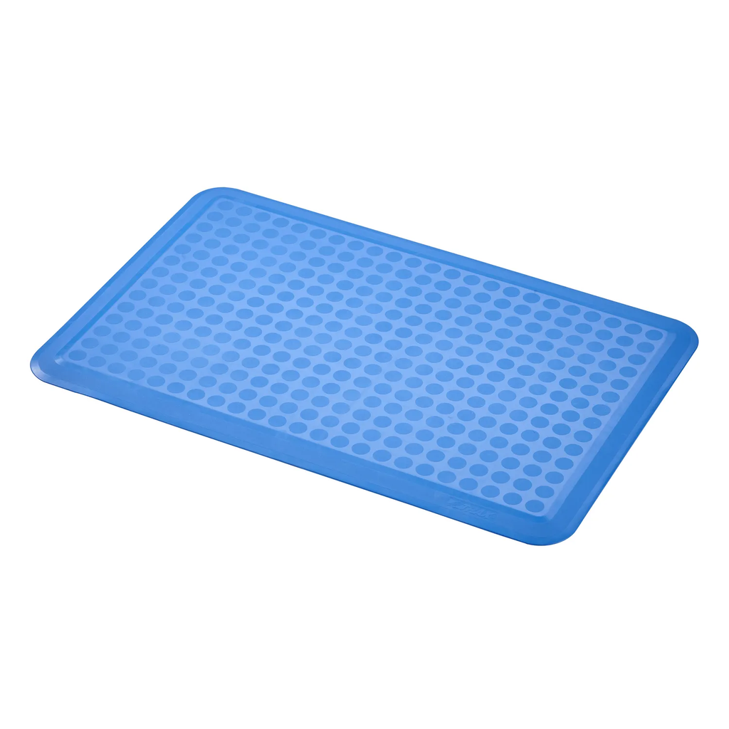 [886.460.88] ALFOMBRA ANTIFATIGA CONFORME ALIMENTARIO SANI-FLEX_x0099_ AZUL 61CM X 91CM.