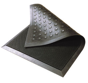 [TSRB180] Alfombra De Entrada Con Púas Flexibles Autolimpiantes Rubber Brush.