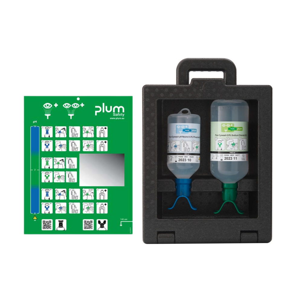 CAJA CON VENTANA TRANSPARENTE PARA 2 FRASCOS DE PLUM