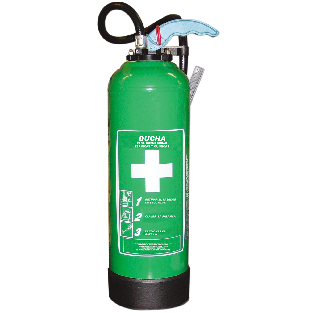 DUCHA DE SEGURIDAD PORTÁTIL AUTÓNOMA 9 LITROS
