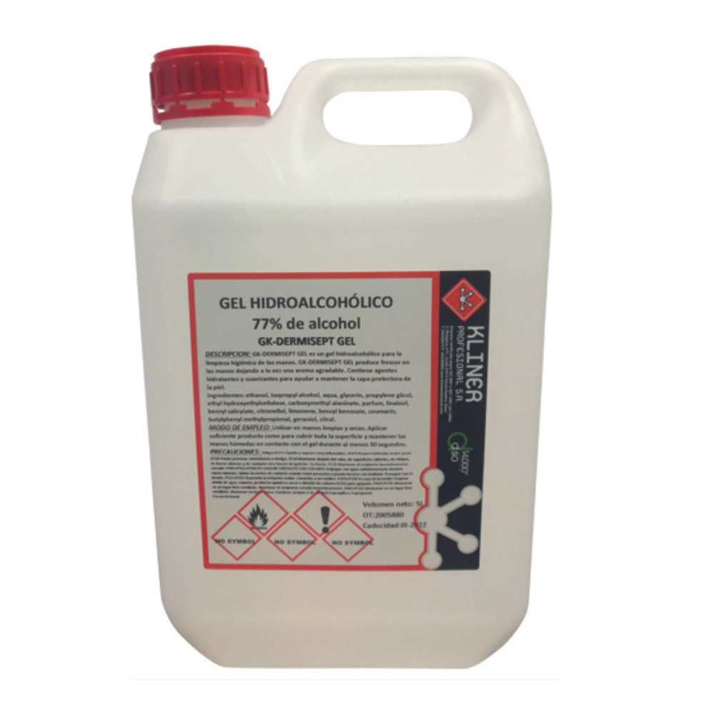 [619.839.61] Gel Hidroalcohólico En Garrafa De 5 Litros